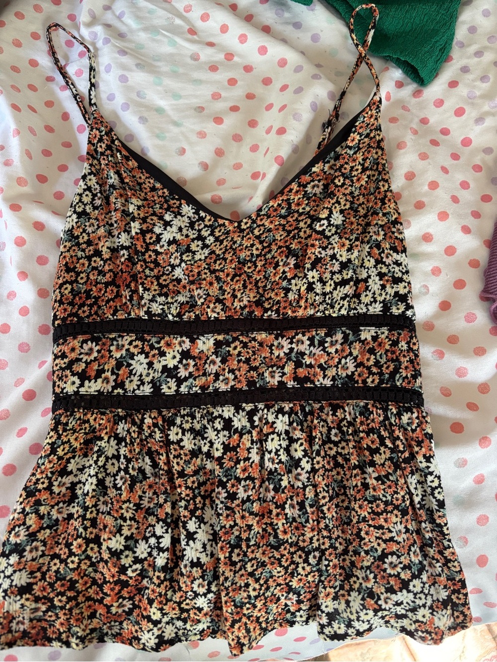 Francescas’s Floral Babydoll Top - XS